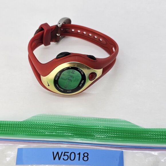 Nike Triax Swift Arcadia 2009 Unisex Digital Watch 43MM Red Bands New Battery - Picture 12 of 12